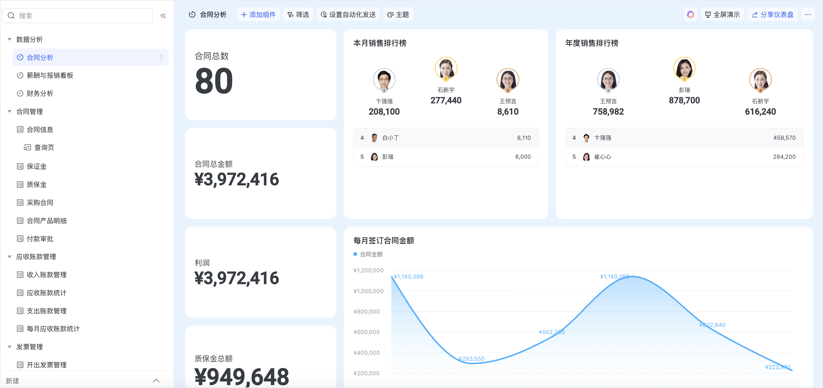 多維表格操作畫面 08